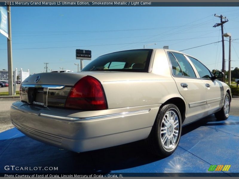 Smokestone Metallic / Light Camel 2011 Mercury Grand Marquis LS Ultimate Edition