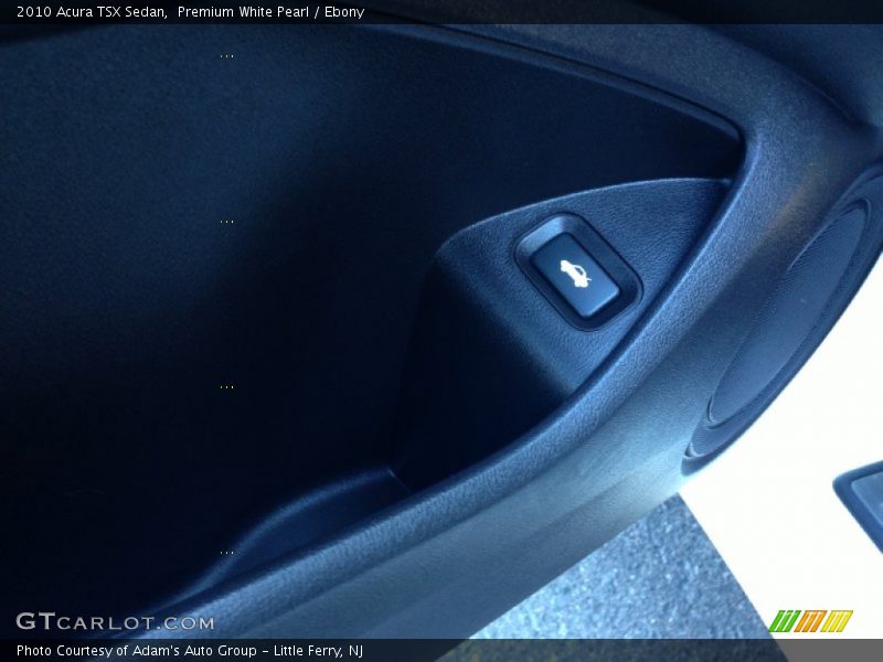 Premium White Pearl / Ebony 2010 Acura TSX Sedan