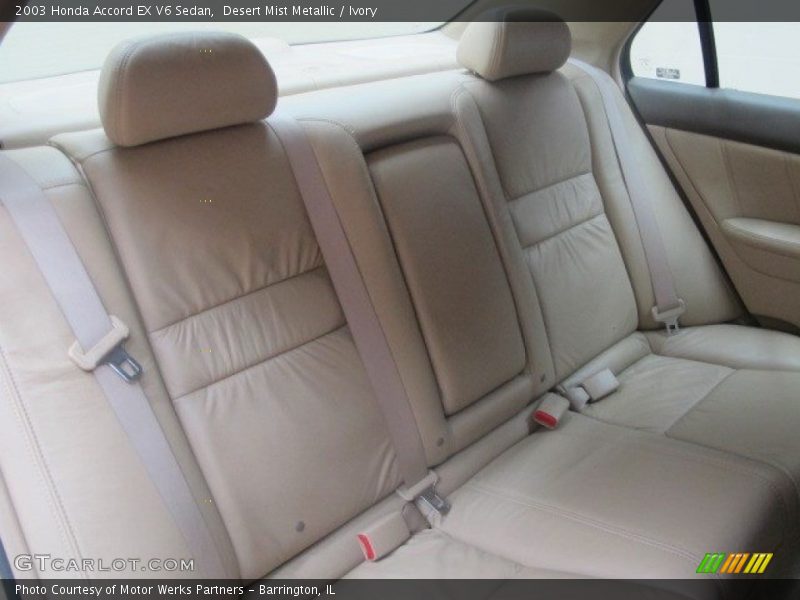 Desert Mist Metallic / Ivory 2003 Honda Accord EX V6 Sedan