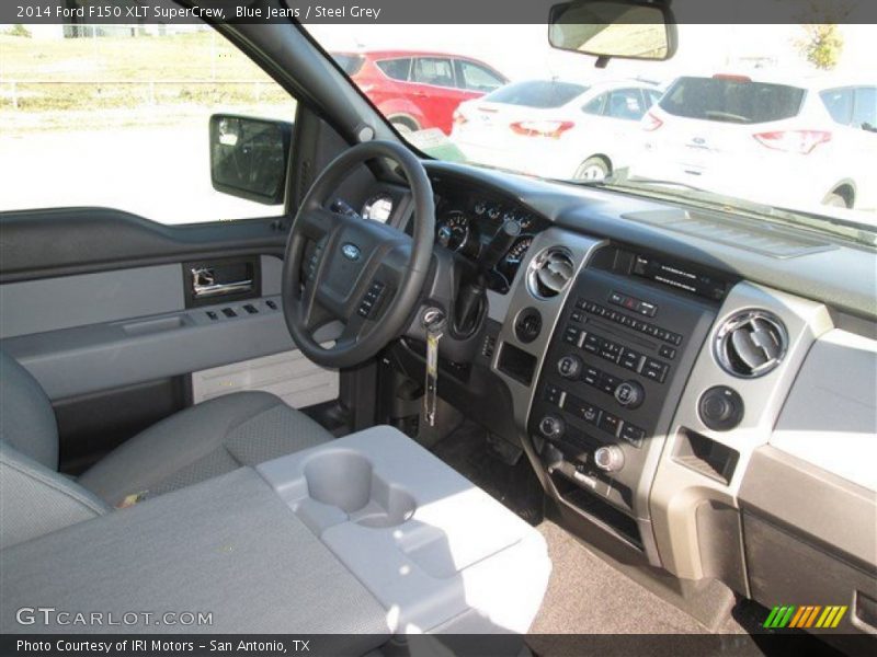 Blue Jeans / Steel Grey 2014 Ford F150 XLT SuperCrew