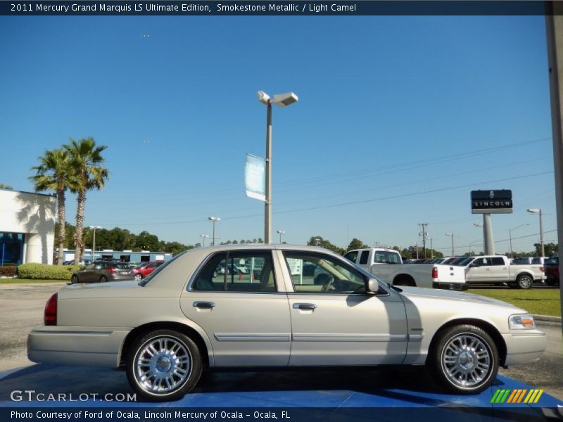 Smokestone Metallic / Light Camel 2011 Mercury Grand Marquis LS Ultimate Edition