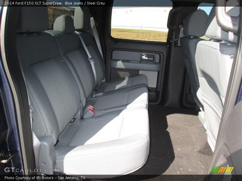 Blue Jeans / Steel Grey 2014 Ford F150 XLT SuperCrew