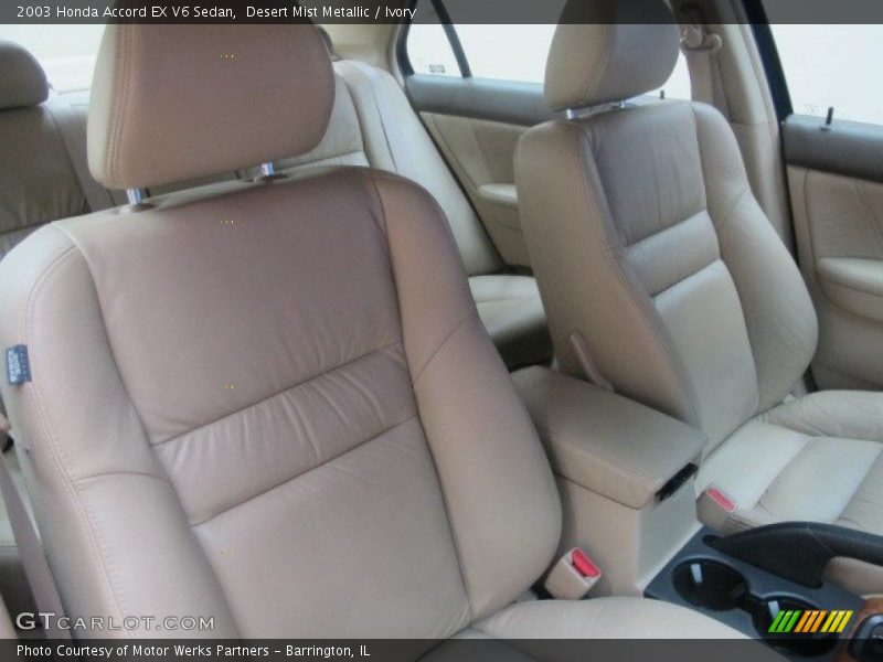 Desert Mist Metallic / Ivory 2003 Honda Accord EX V6 Sedan