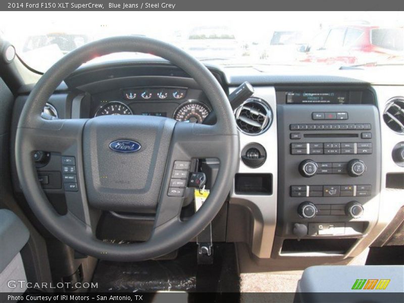 Blue Jeans / Steel Grey 2014 Ford F150 XLT SuperCrew