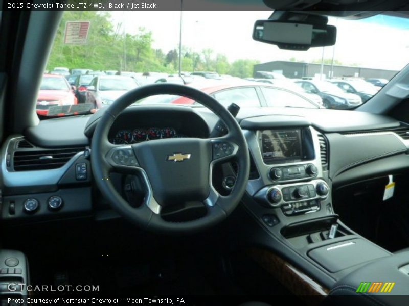 Black / Jet Black 2015 Chevrolet Tahoe LTZ 4WD