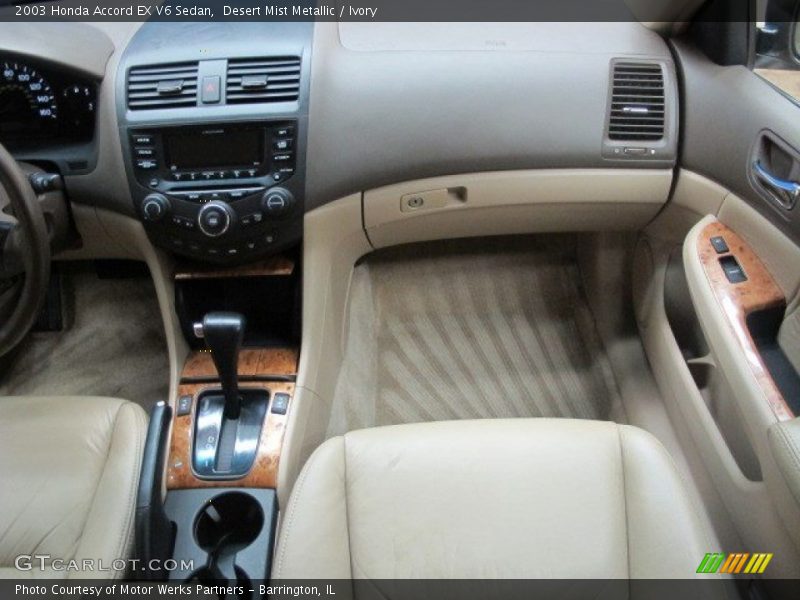 Desert Mist Metallic / Ivory 2003 Honda Accord EX V6 Sedan