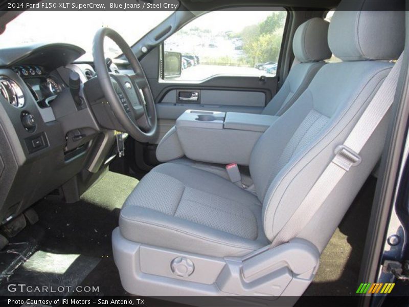 Blue Jeans / Steel Grey 2014 Ford F150 XLT SuperCrew