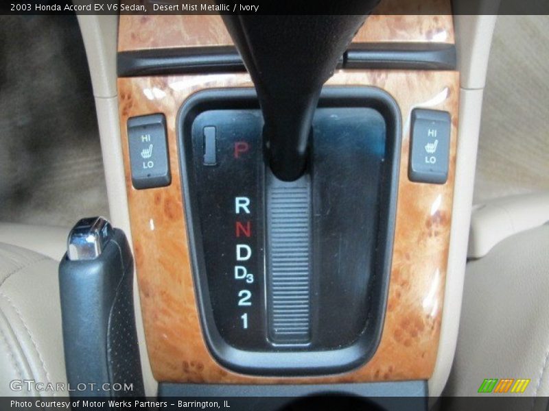 Desert Mist Metallic / Ivory 2003 Honda Accord EX V6 Sedan