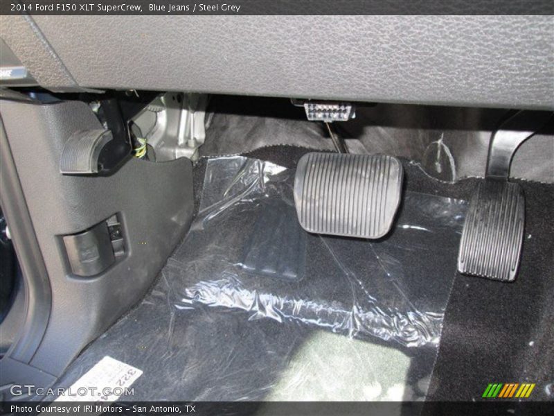 Blue Jeans / Steel Grey 2014 Ford F150 XLT SuperCrew