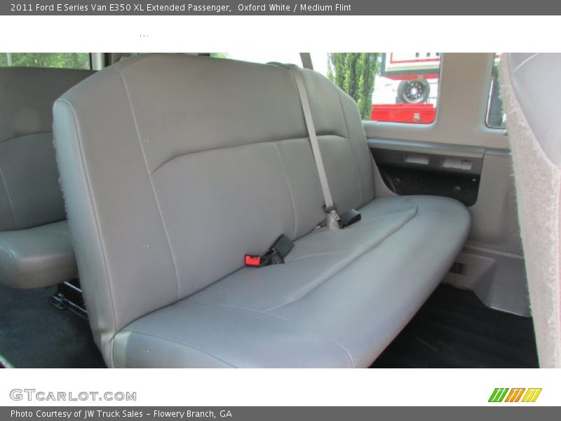 Oxford White / Medium Flint 2011 Ford E Series Van E350 XL Extended Passenger