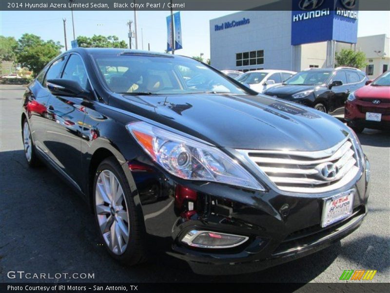 Black Onyx Pearl / Camel 2014 Hyundai Azera Limited Sedan
