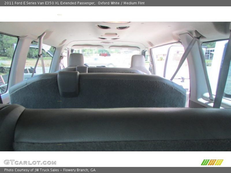 Oxford White / Medium Flint 2011 Ford E Series Van E350 XL Extended Passenger