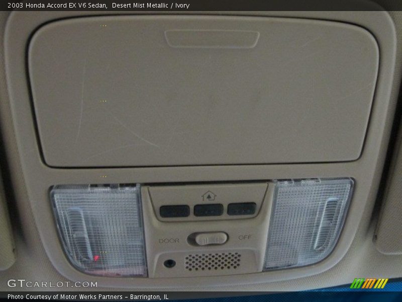 Desert Mist Metallic / Ivory 2003 Honda Accord EX V6 Sedan