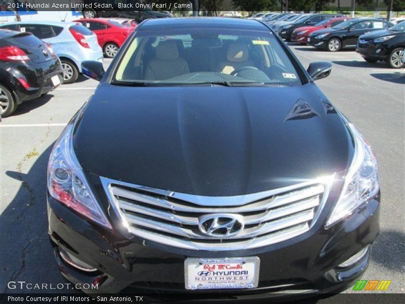 Black Onyx Pearl / Camel 2014 Hyundai Azera Limited Sedan