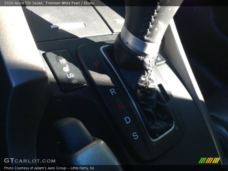 Premium White Pearl / Ebony 2010 Acura TSX Sedan