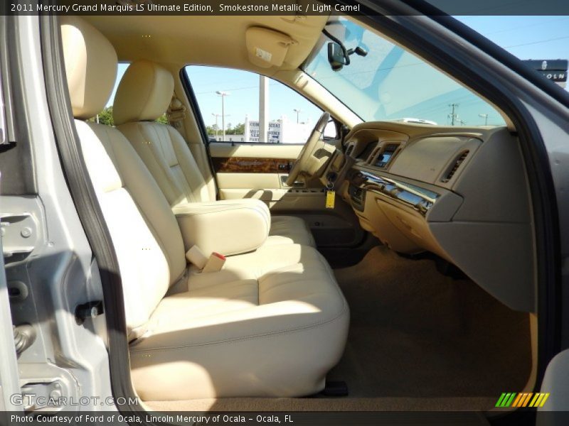 Smokestone Metallic / Light Camel 2011 Mercury Grand Marquis LS Ultimate Edition
