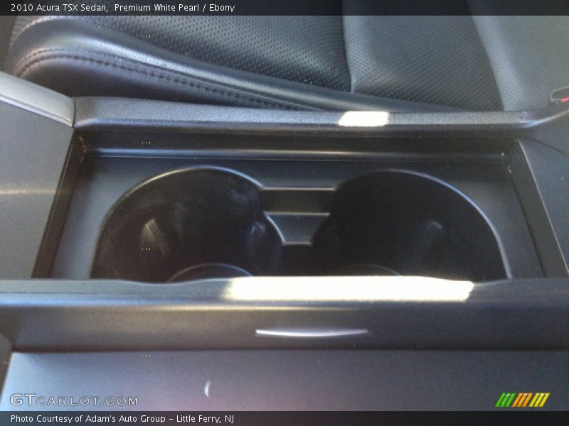 Premium White Pearl / Ebony 2010 Acura TSX Sedan