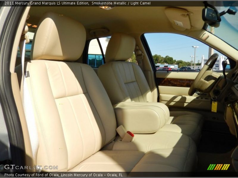 Smokestone Metallic / Light Camel 2011 Mercury Grand Marquis LS Ultimate Edition