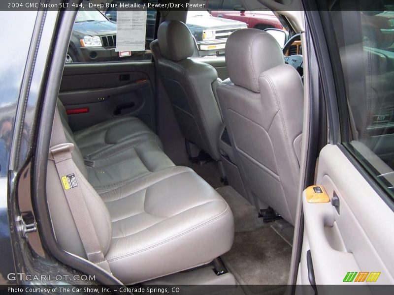 Deep Blue Metallic / Pewter/Dark Pewter 2004 GMC Yukon SLT 4x4