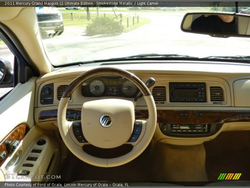 Smokestone Metallic / Light Camel 2011 Mercury Grand Marquis LS Ultimate Edition