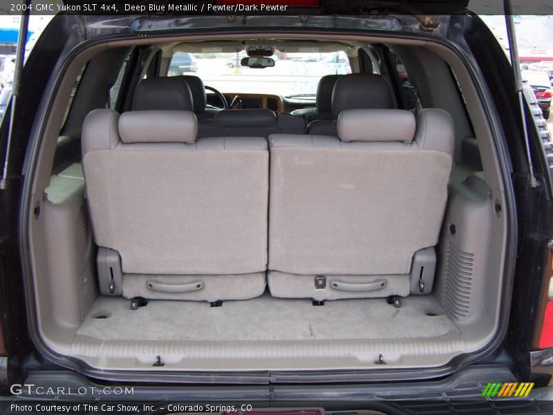 Deep Blue Metallic / Pewter/Dark Pewter 2004 GMC Yukon SLT 4x4