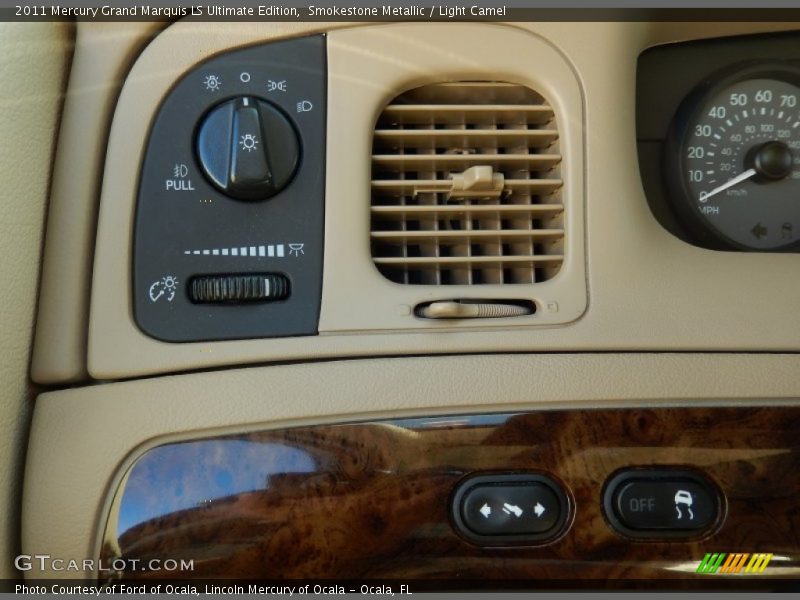 Smokestone Metallic / Light Camel 2011 Mercury Grand Marquis LS Ultimate Edition