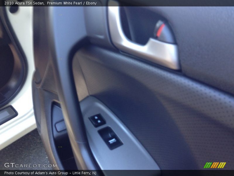Premium White Pearl / Ebony 2010 Acura TSX Sedan