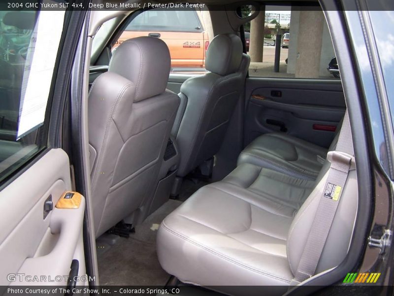 Deep Blue Metallic / Pewter/Dark Pewter 2004 GMC Yukon SLT 4x4
