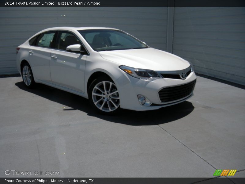 Blizzard Pearl / Almond 2014 Toyota Avalon Limited