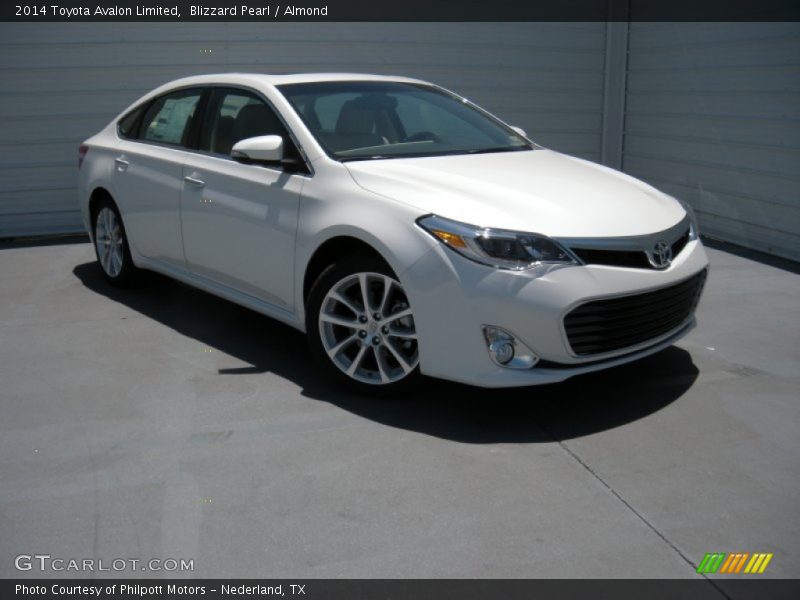 Blizzard Pearl / Almond 2014 Toyota Avalon Limited