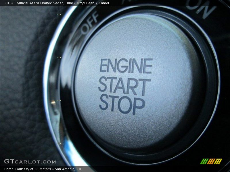 Controls of 2014 Azera Limited Sedan