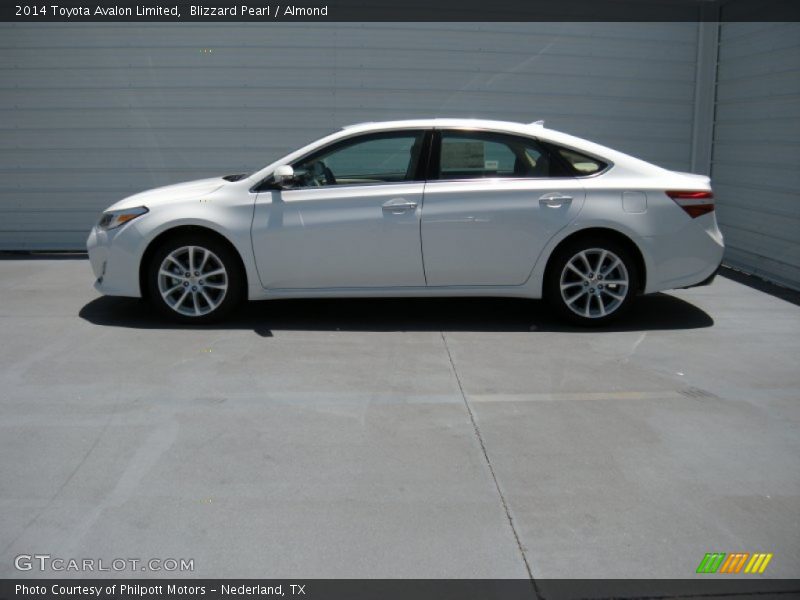 Blizzard Pearl / Almond 2014 Toyota Avalon Limited
