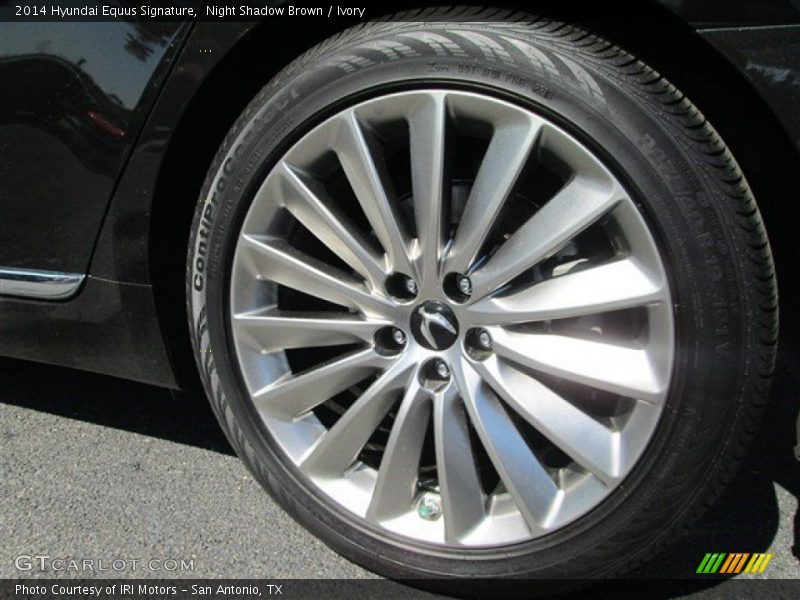Night Shadow Brown / Ivory 2014 Hyundai Equus Signature
