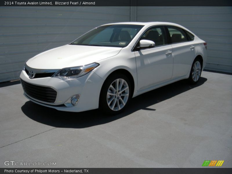 Blizzard Pearl / Almond 2014 Toyota Avalon Limited