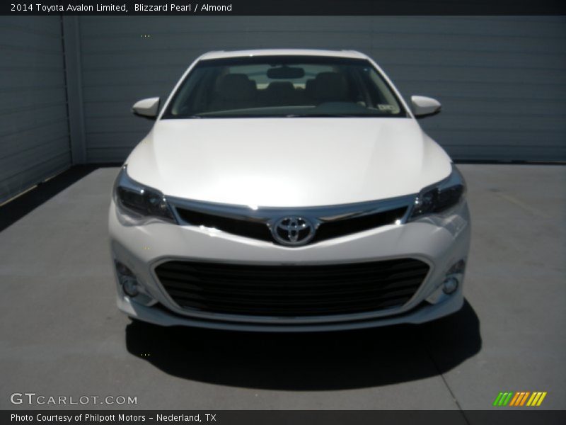 Blizzard Pearl / Almond 2014 Toyota Avalon Limited