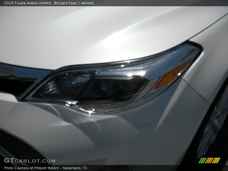 Blizzard Pearl / Almond 2014 Toyota Avalon Limited