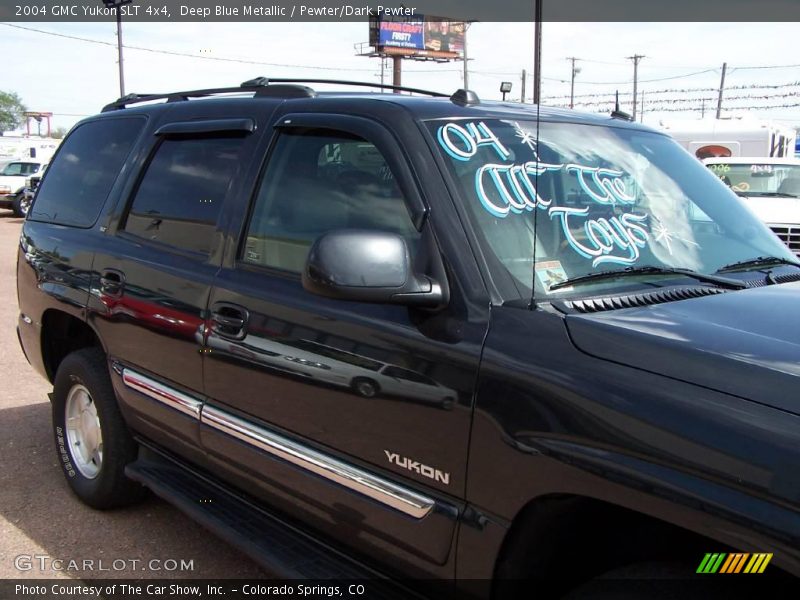 Deep Blue Metallic / Pewter/Dark Pewter 2004 GMC Yukon SLT 4x4