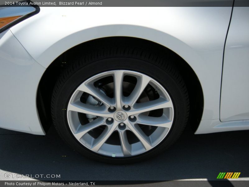 Blizzard Pearl / Almond 2014 Toyota Avalon Limited