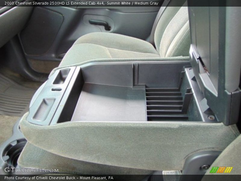 Summit White / Medium Gray 2003 Chevrolet Silverado 2500HD LS Extended Cab 4x4
