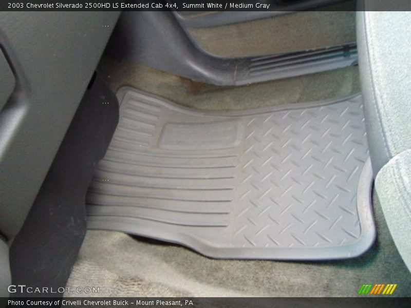 Summit White / Medium Gray 2003 Chevrolet Silverado 2500HD LS Extended Cab 4x4