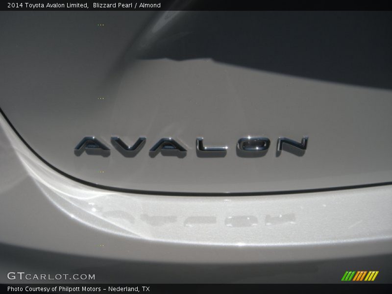 Blizzard Pearl / Almond 2014 Toyota Avalon Limited