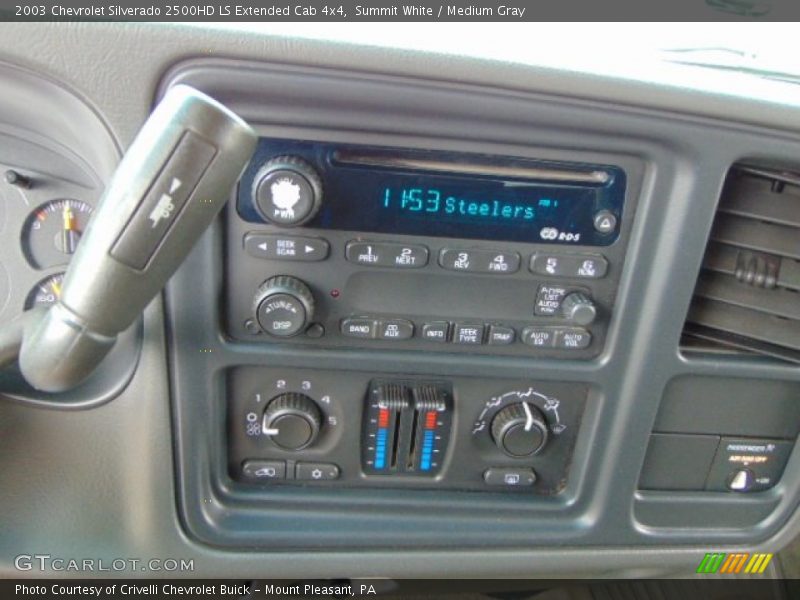 Summit White / Medium Gray 2003 Chevrolet Silverado 2500HD LS Extended Cab 4x4