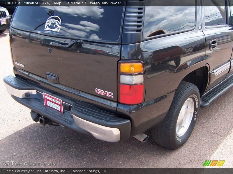 Deep Blue Metallic / Pewter/Dark Pewter 2004 GMC Yukon SLT 4x4