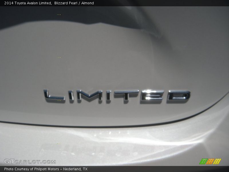 Blizzard Pearl / Almond 2014 Toyota Avalon Limited