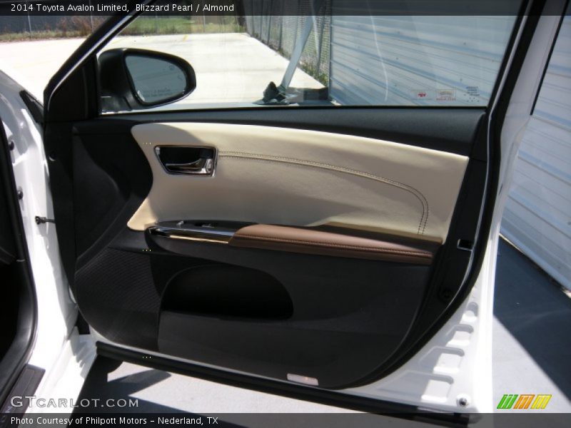 Blizzard Pearl / Almond 2014 Toyota Avalon Limited