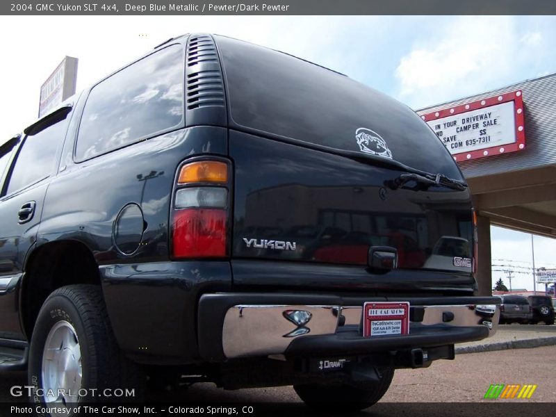 Deep Blue Metallic / Pewter/Dark Pewter 2004 GMC Yukon SLT 4x4