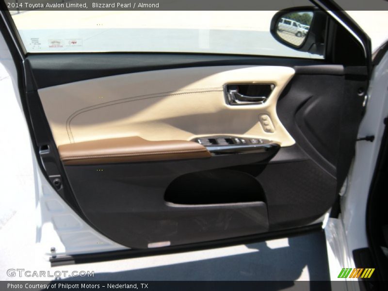 Blizzard Pearl / Almond 2014 Toyota Avalon Limited