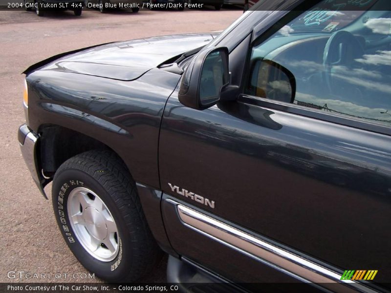 Deep Blue Metallic / Pewter/Dark Pewter 2004 GMC Yukon SLT 4x4