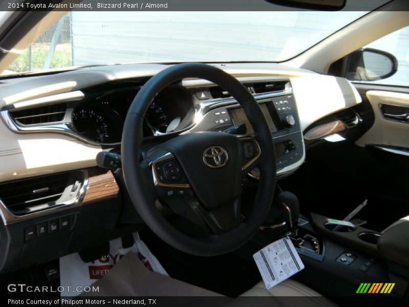 Blizzard Pearl / Almond 2014 Toyota Avalon Limited