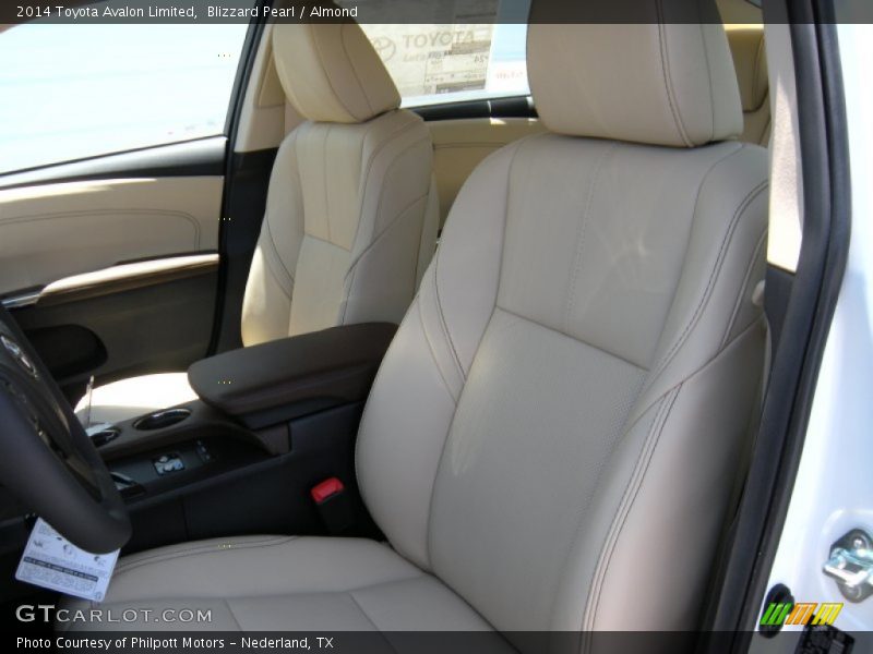 Blizzard Pearl / Almond 2014 Toyota Avalon Limited
